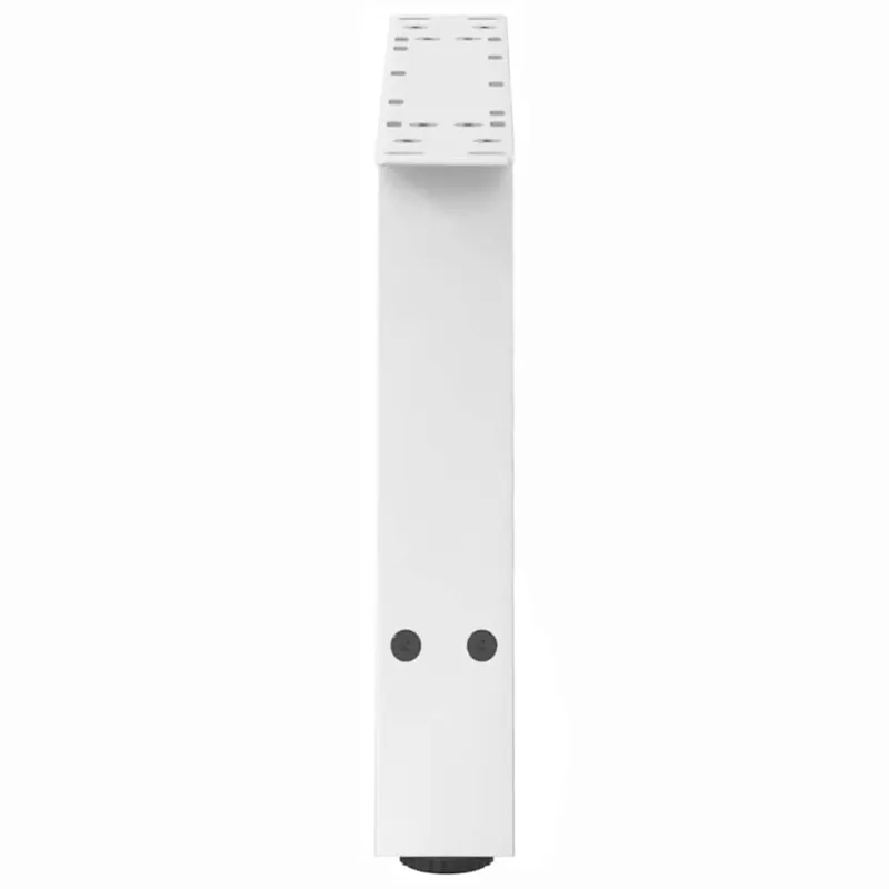 Kavos staliuko kojelės, 2 vnt., baltos, 60x(30-31) cm, plienas, A formos