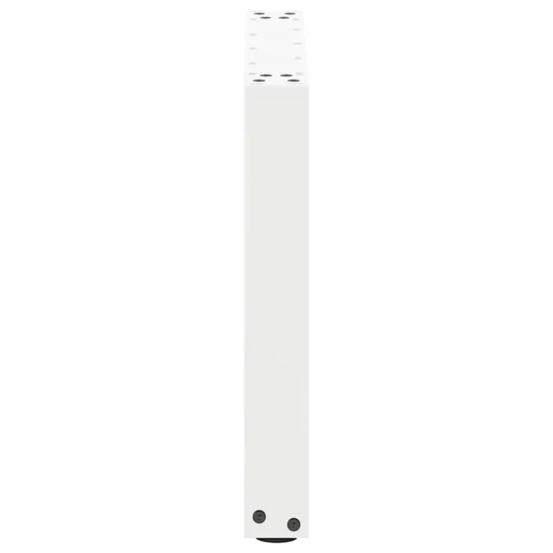 Kavos staliuko kojelės, 2 vnt., baltos, 50x(42-43) cm, plienas, U formos