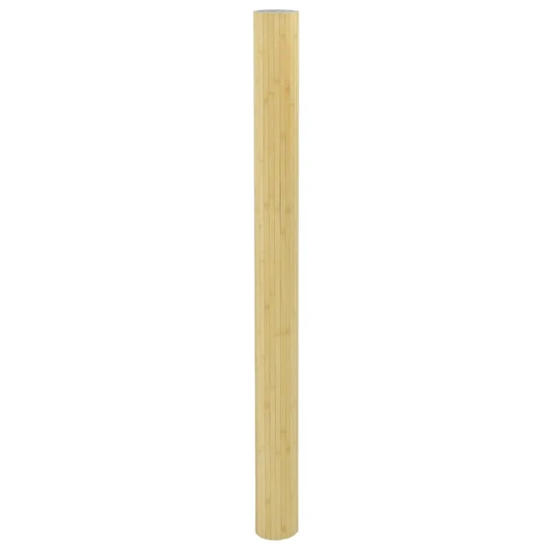 Kambario pertvara, šviesi natūrali, plotis 800 cm, aukštis 165 cm, bambukas