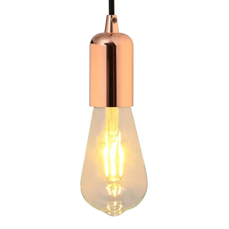 lempų laikikliai 2 vnt Rose Gold E27