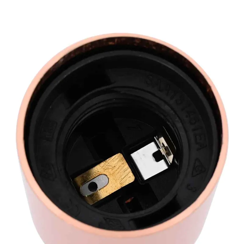 lempų laikikliai 2 vnt Rose Gold E27