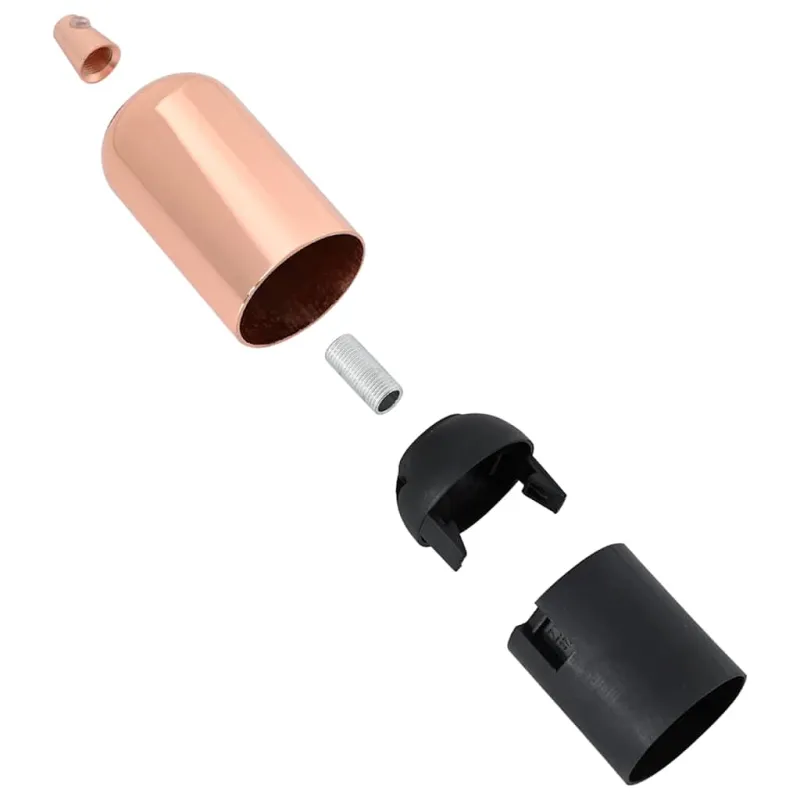 lempų laikikliai 2 vnt Rose Gold E27