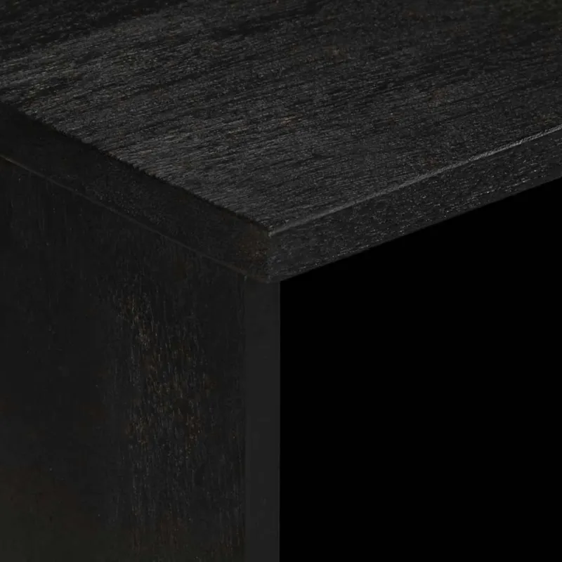 televizoriaus spintelė Juoda 70x33x46 cm Engineered Wood