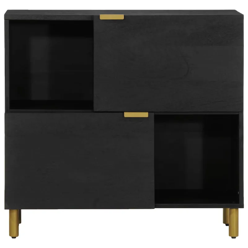 indauja juoda 80x33x75 cm inžinierinė mediena