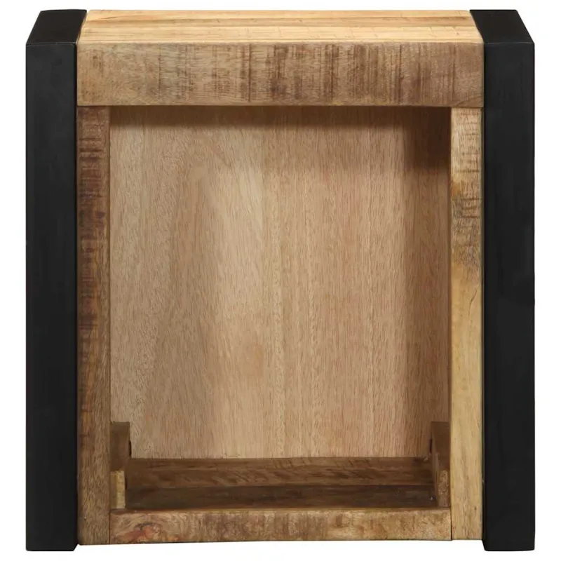 Spintelė prie lovos 40x35x40 cm Tvirtas neapdorotas medis Mango
