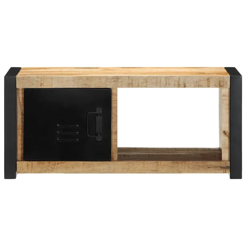 televizoriaus spintelė 80x30x35 cm Masyvus Rough Wood Mango
