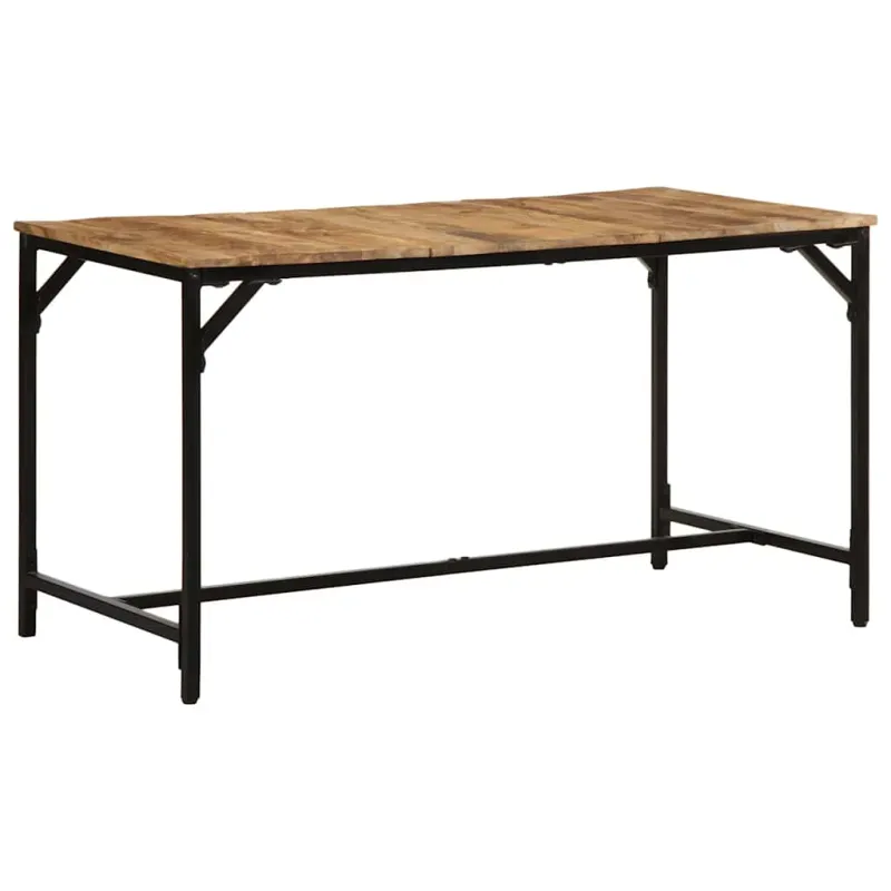 Valgomojo stalas, 140x70x75cm, mango medienos masyvas
