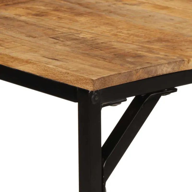 Valgomojo stalas, 140x70x75cm, mango medienos masyvas