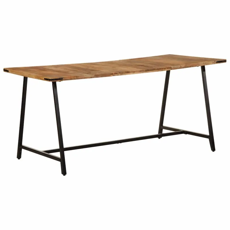 Valgomojo stalas, 160x80x75cm, mango medienos masyvas