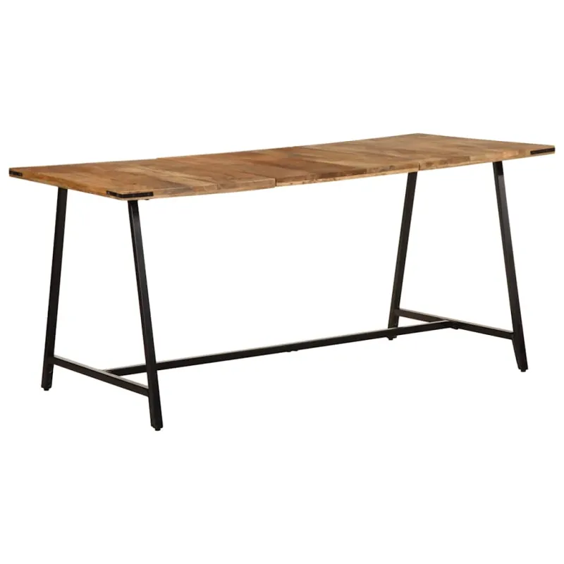 Valgomojo stalas, 160x80x75cm, mango medienos masyvas