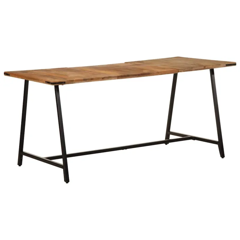 Valgomojo stalas, 160x80x75cm, mango medienos masyvas