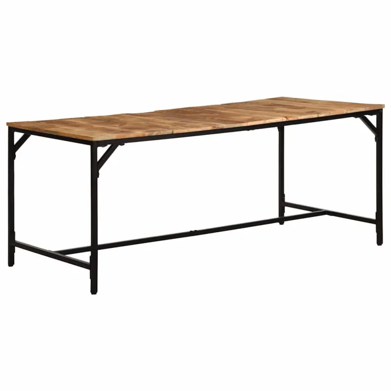 Valgomojo stalas, 180x90x75cm, mango medienos masyvas