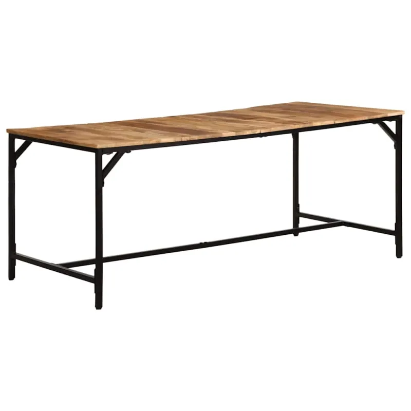 Valgomojo stalas, 180x90x75cm, mango medienos masyvas