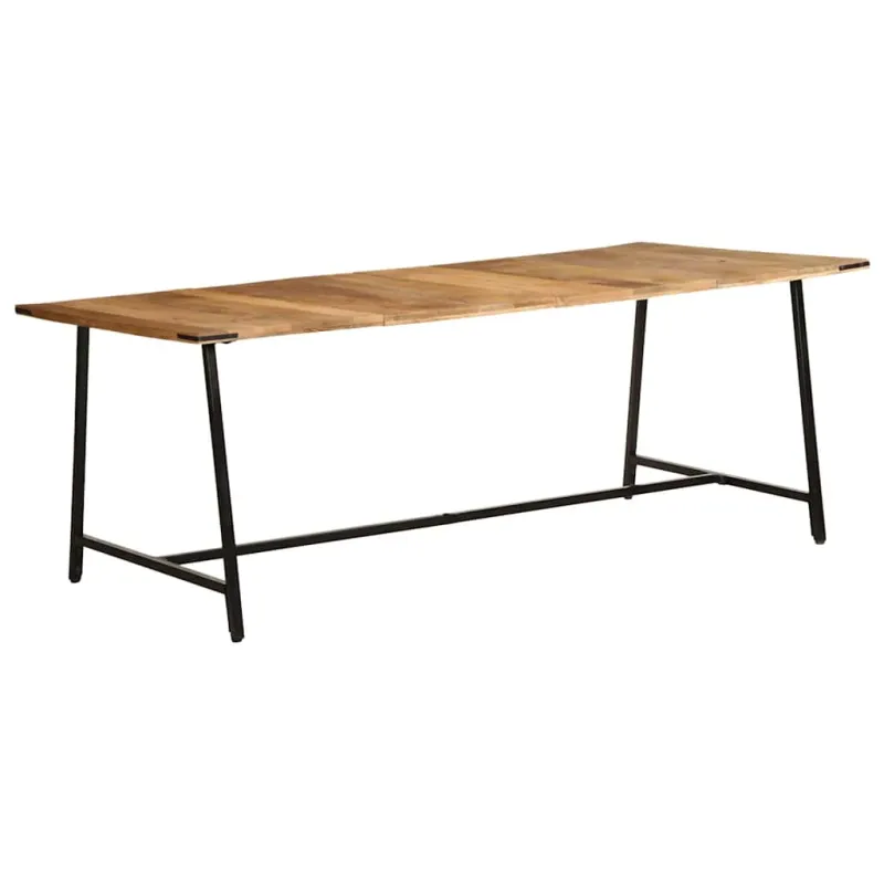 Valgomojo stalas, 200x100x75cm, mango medienos masyvas