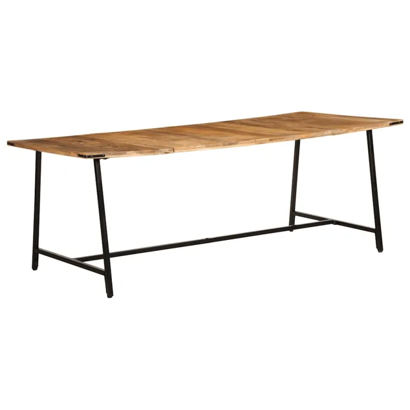 Valgomojo stalas, 200x100x75cm, mango medienos masyvas
