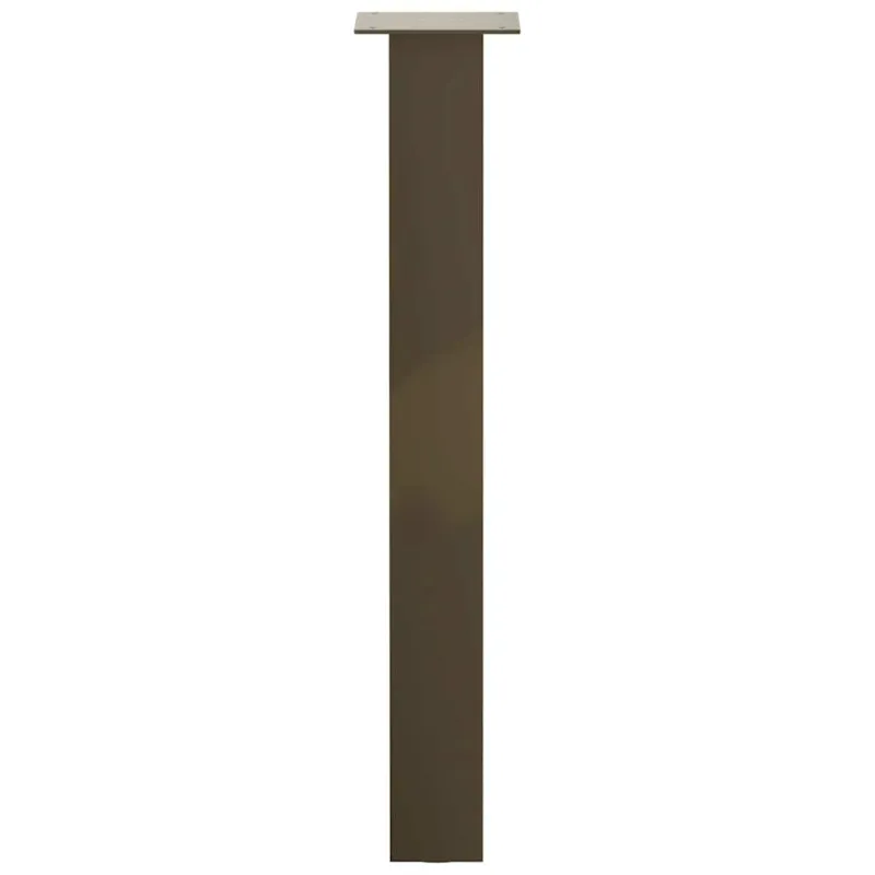 Konsolinio stalo kojos, 4 vnt., natūralus plienas, 72 cm, plienas