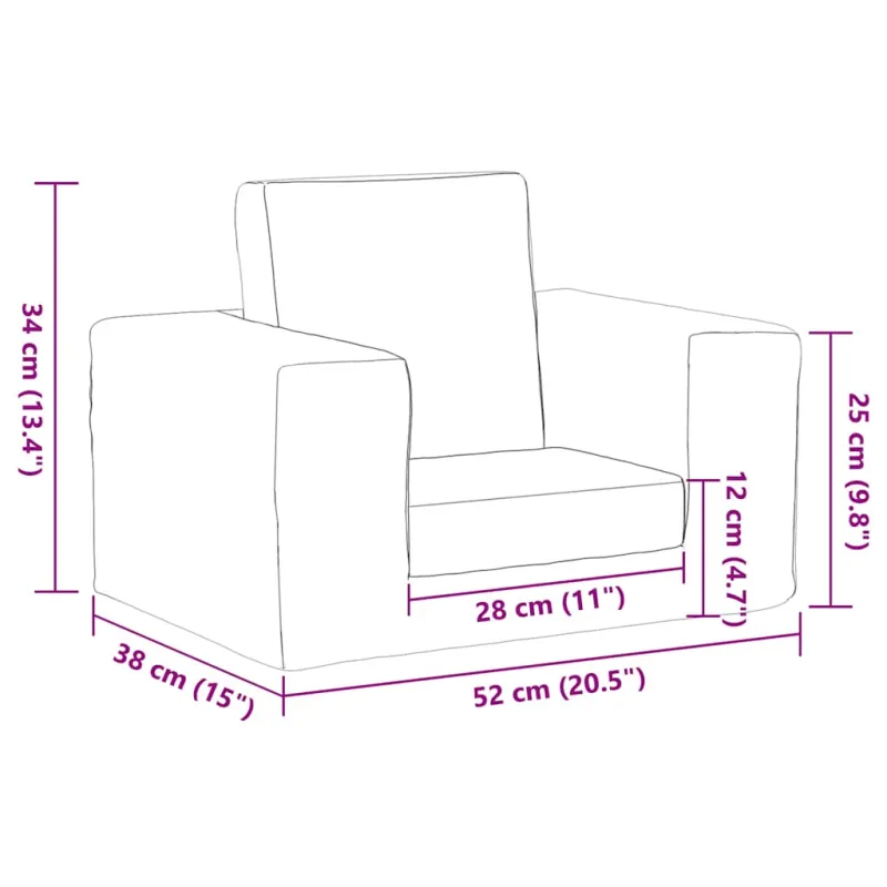 Vaikiška sofa-lova, rožinės spalvos, minkštas pliušas
