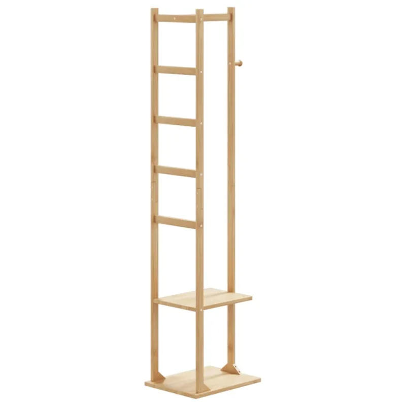 palto stovas su kabliukais ir lentynomis 38,5x30x156 cm