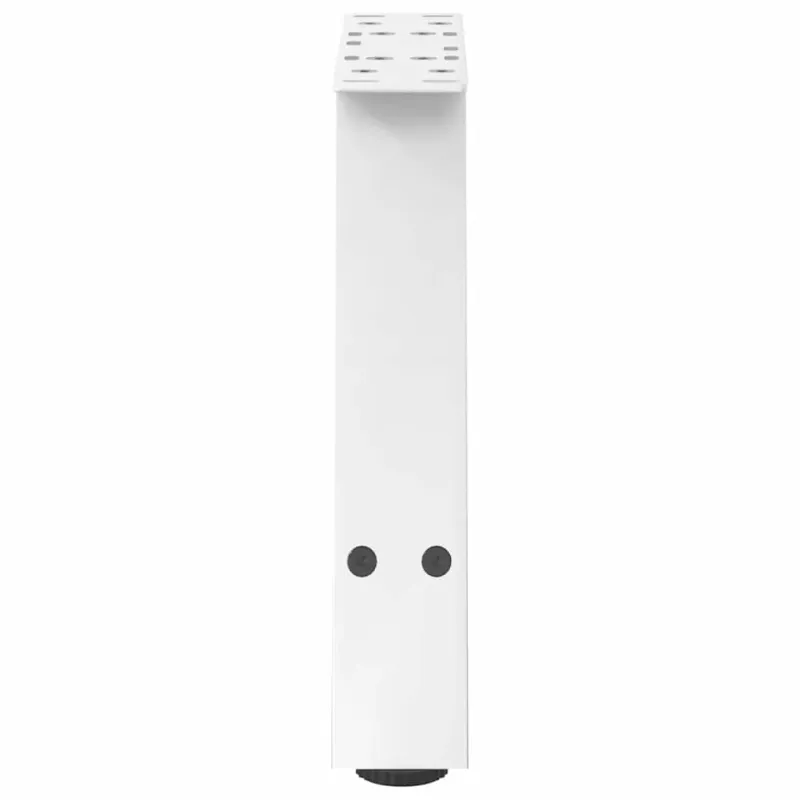 Kavos staliuko kojelės, 2 vnt., baltos, 30x(30-31) cm, plienas, A formos