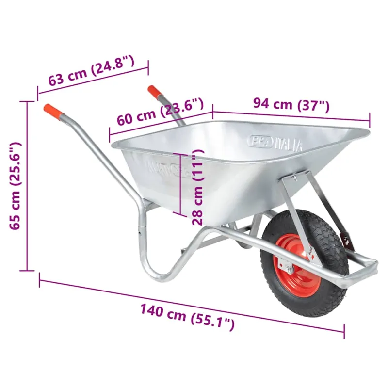 karutis 90 L 150 kg Cinkuotas plienas ir plastikas