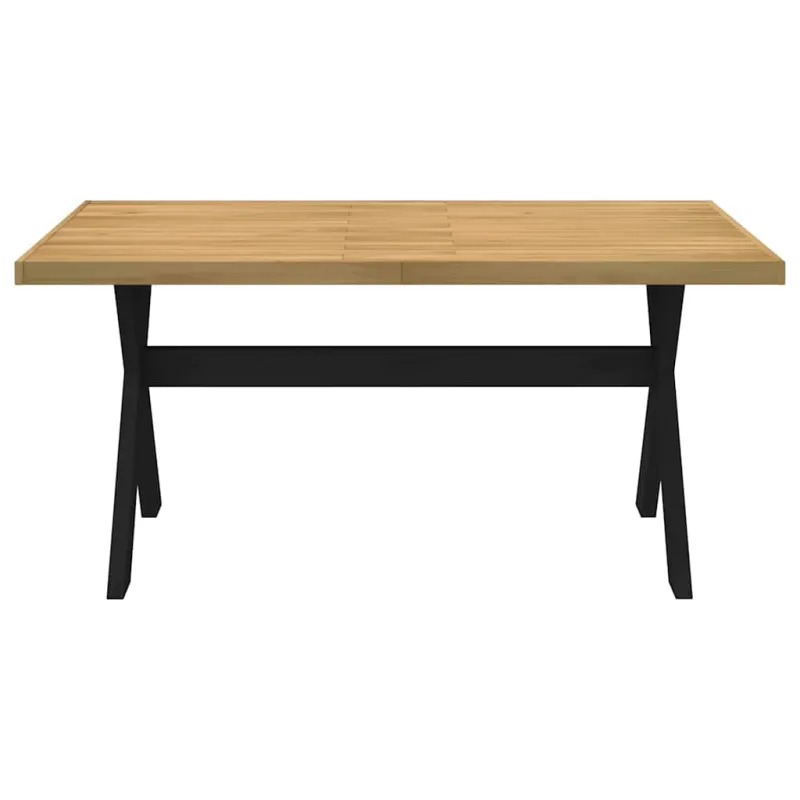 valgomojo stalas NOAIN X formos kojos 160x90x75 cm