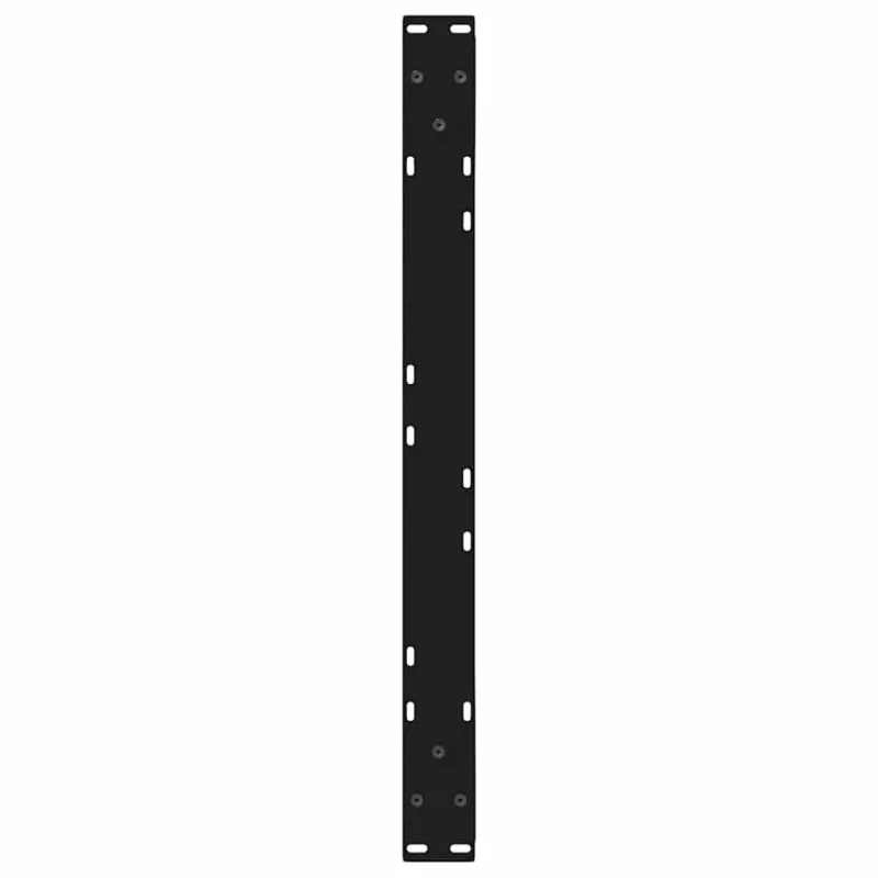 Kavos staliuko kojelės, 2 vnt., juodos, 70x(42-43,3) cm, plienas