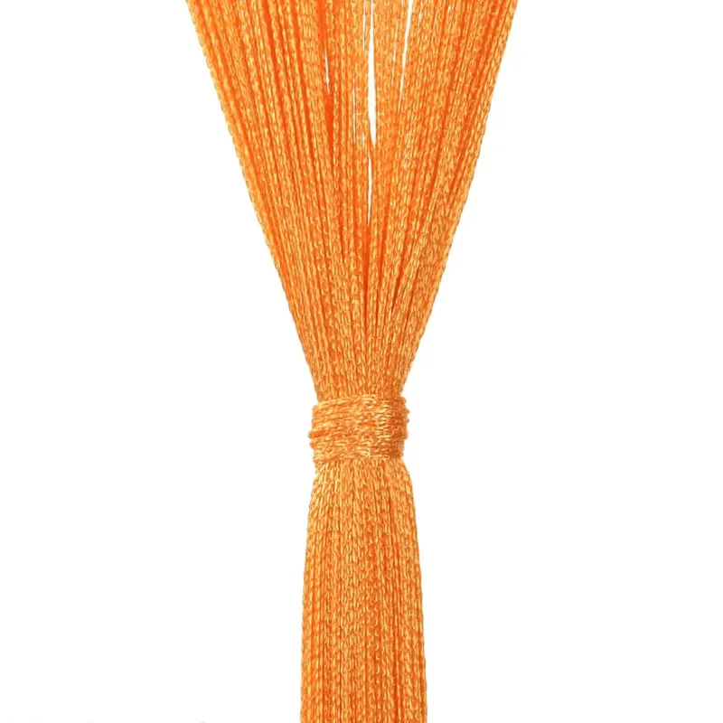 Virvelinės užuolaidos, 2vnt., 140x250cm, oranžinės spalvos