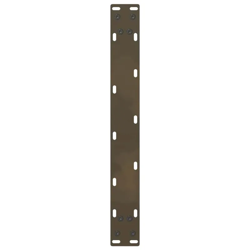 Kavos staliuko kojelės, 2 vnt., 60x(42-43) cm, natūralus plienas