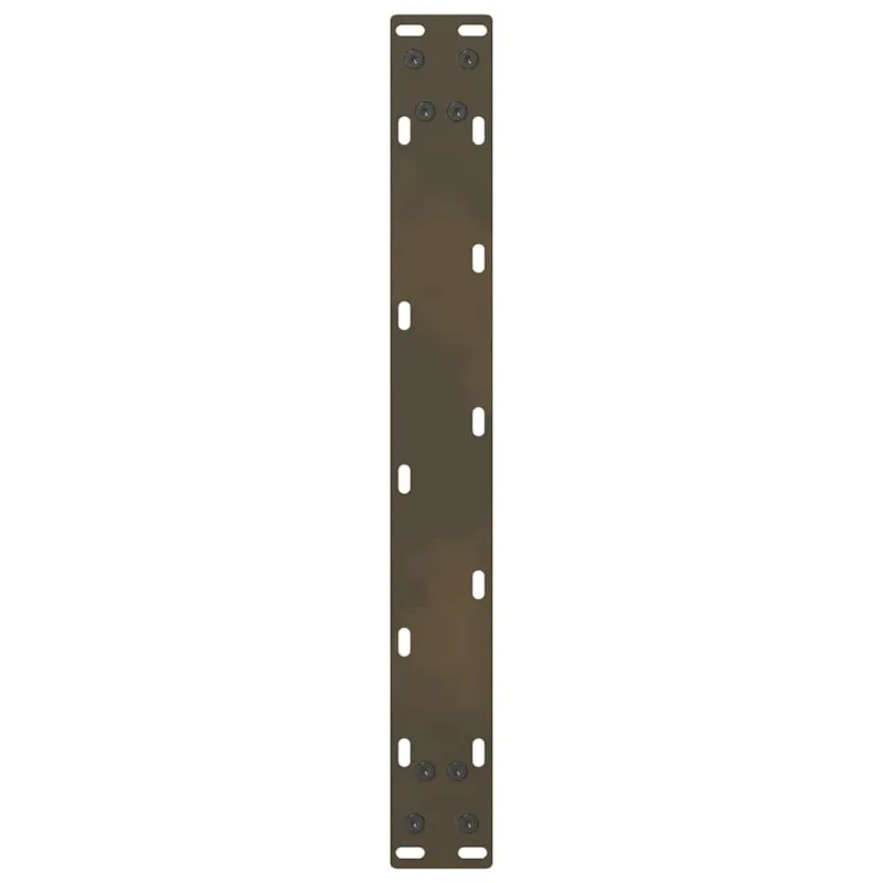 Kavos staliuko kojelės, 2 vnt., 70x(42-43) cm, natūralus plienas