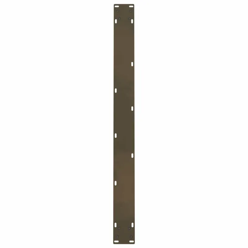 Valgomojo stalo kojos, 2 vnt., 100 x (72-73) cm, natūralus plienas