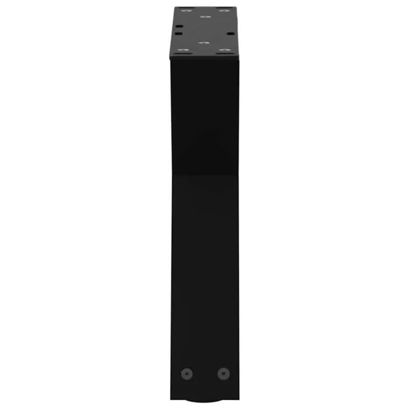 Kavos staliuko kojelės, 2 vnt., juodos, 30x(30-31,3) cm, plienas