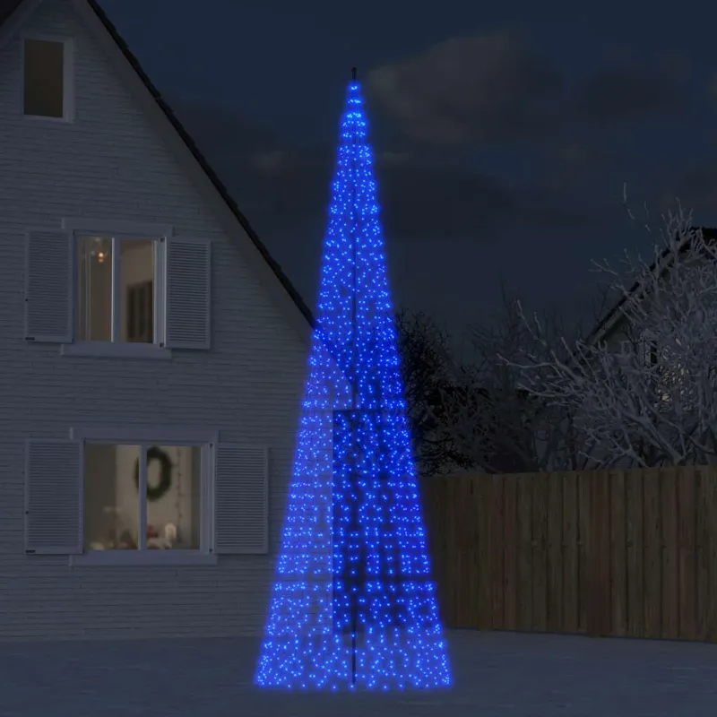 LED Kalėdų eglutė 1534 LED Mėlyna 500 cm