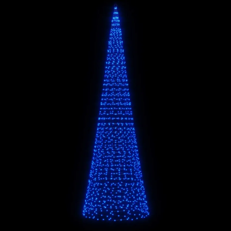 LED Kalėdų eglutė 1534 LED Mėlyna 500 cm