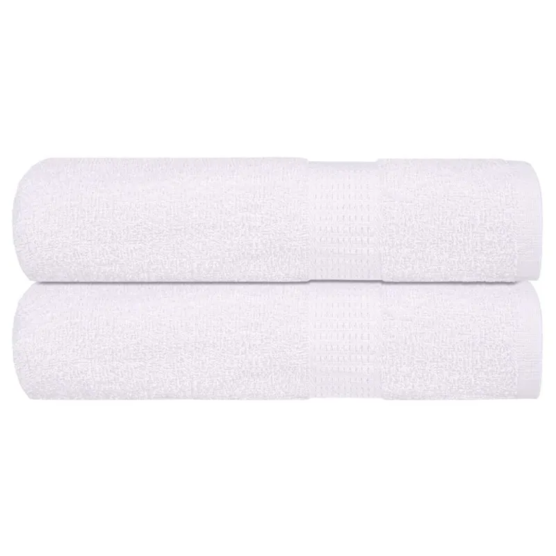 Rankšluosčiai FROGN, 2 vnt., balti, 50x100 cm, 360 g/m²