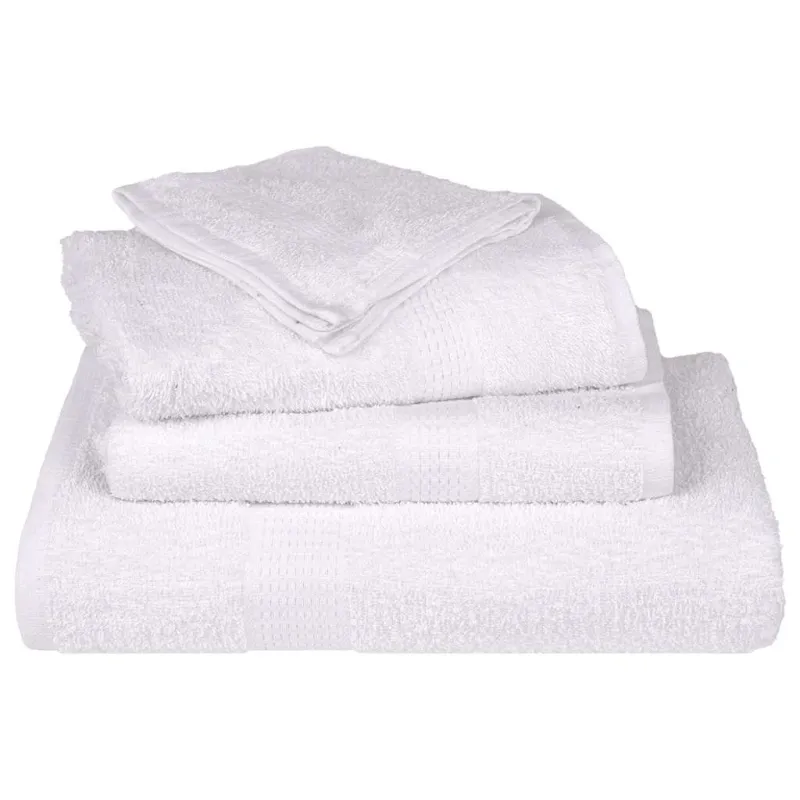 Skalbimo rankšluosčiai FROGN, 2 vnt., balti, 15 x 21 cm, 360 g/m²