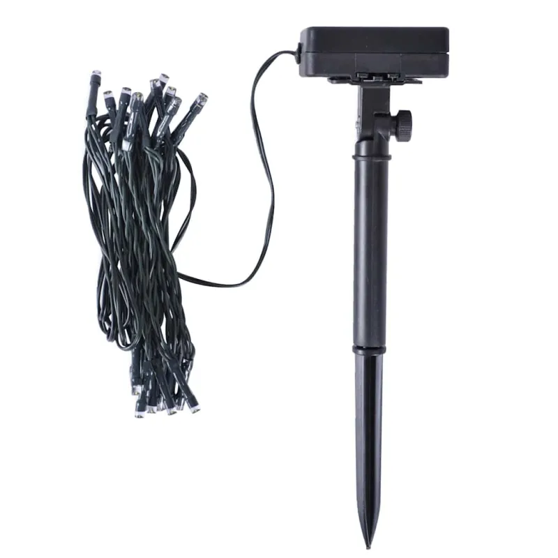 Dirbtiniai buksmedžio kamuoliukai su LED lemputėmis, 2 vnt., žali, 20 cm