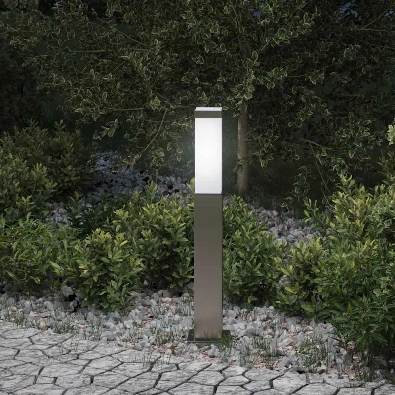 Apšvietimo stulpelis, 50 cm, nerūdijantis plienas, IP44
