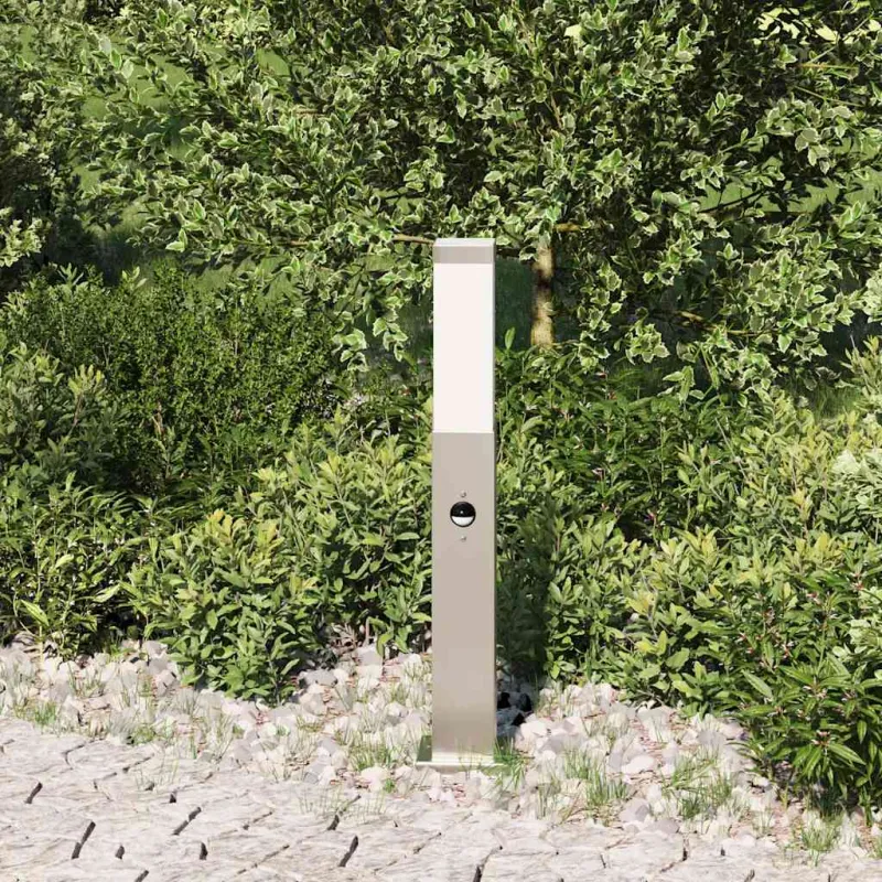 Apsauginis stulpelis su jutikliu, 50 cm, nerūdijantis plienas, IP44
