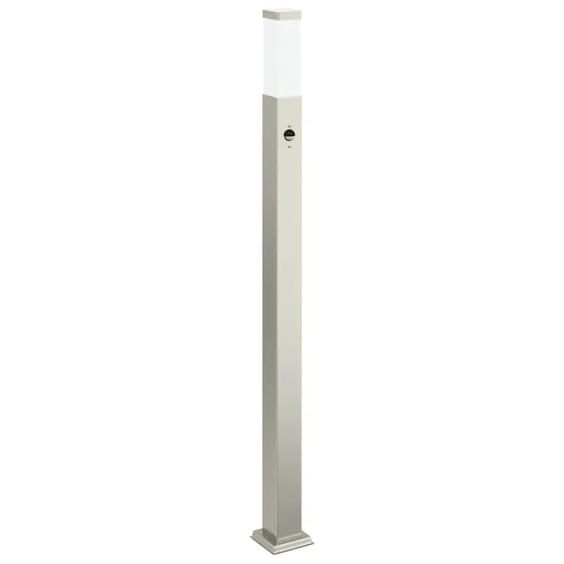 Šviestuvai su jutikliu, 3 vnt., 110 cm, nerūdijantis plienas, IP44