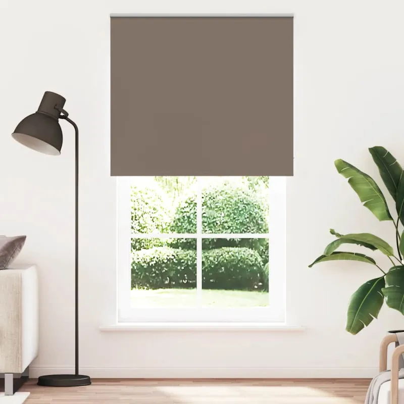 Roletas, neperšlampamas, kavos spalvos, 135x230 cm, audinys, plotis 131,6 cm, poliesteris