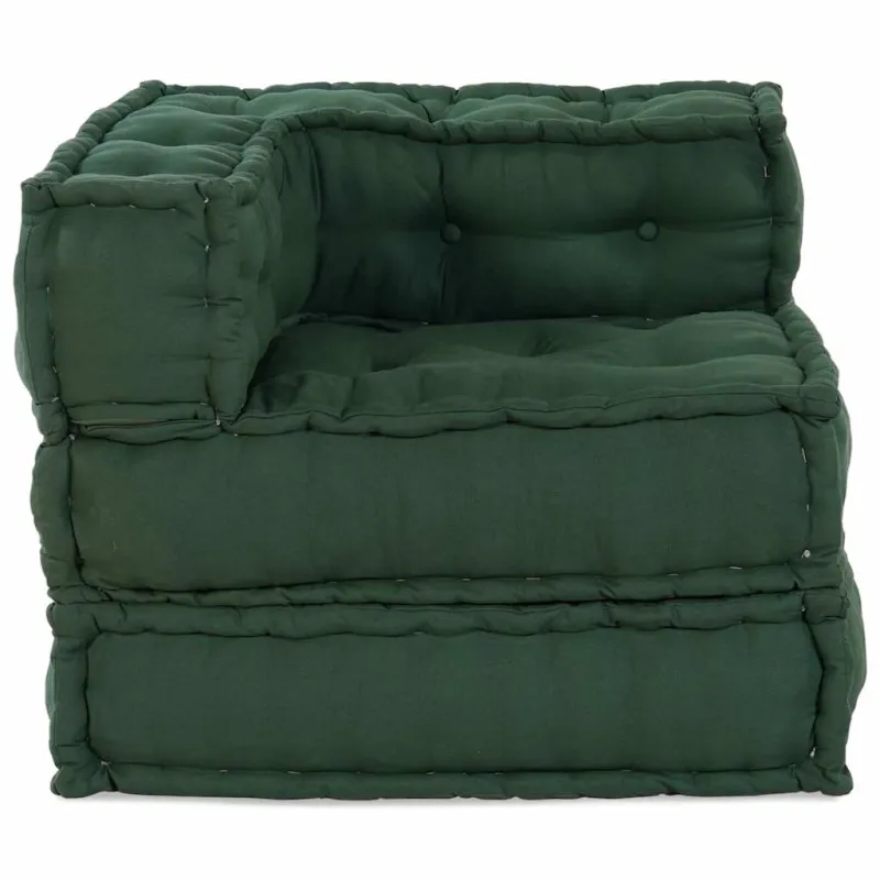 Modulinė sofa, žalia, 70x70x54 cm, audinys