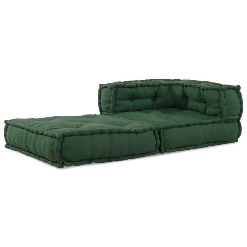 Modulinė sofa, žalia, 70x70x54 cm, audinys