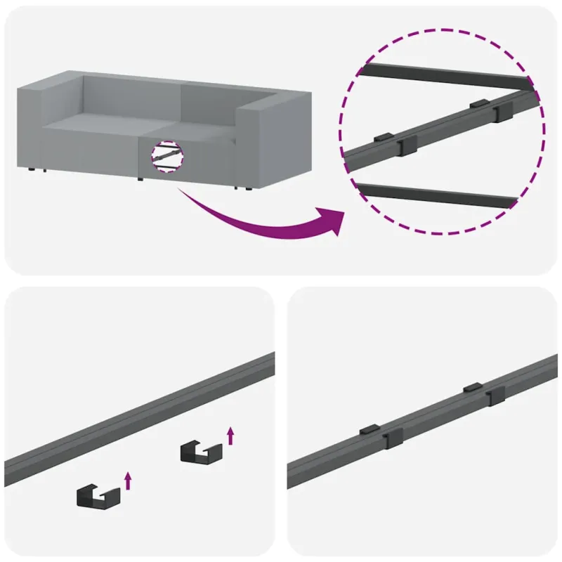 Modulinė kampinė sofa su pagalvėlėmis, šviesiai geltona, 100 cm