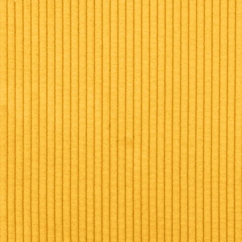 Modulinė kampinė sofa su pagalvėlėmis, šviesiai geltona, 100 cm