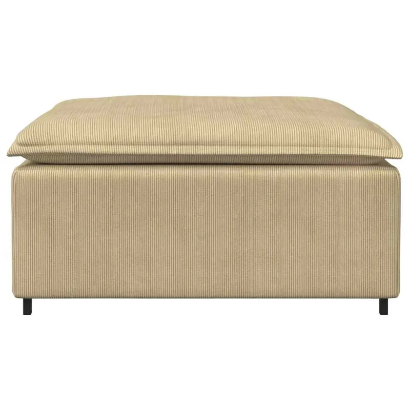 Modulinė sofa, pakojų modulis, pilkai žalia, 100x100x48 cm