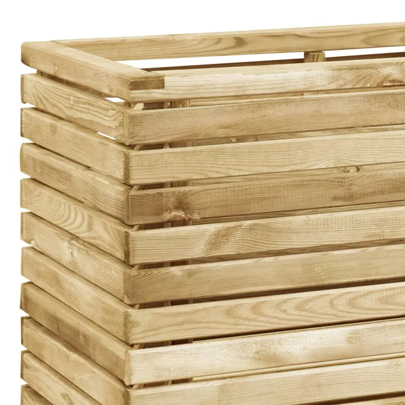 Vazonas gėlėms, 100x50x100cm, impregnuota pušies mediena