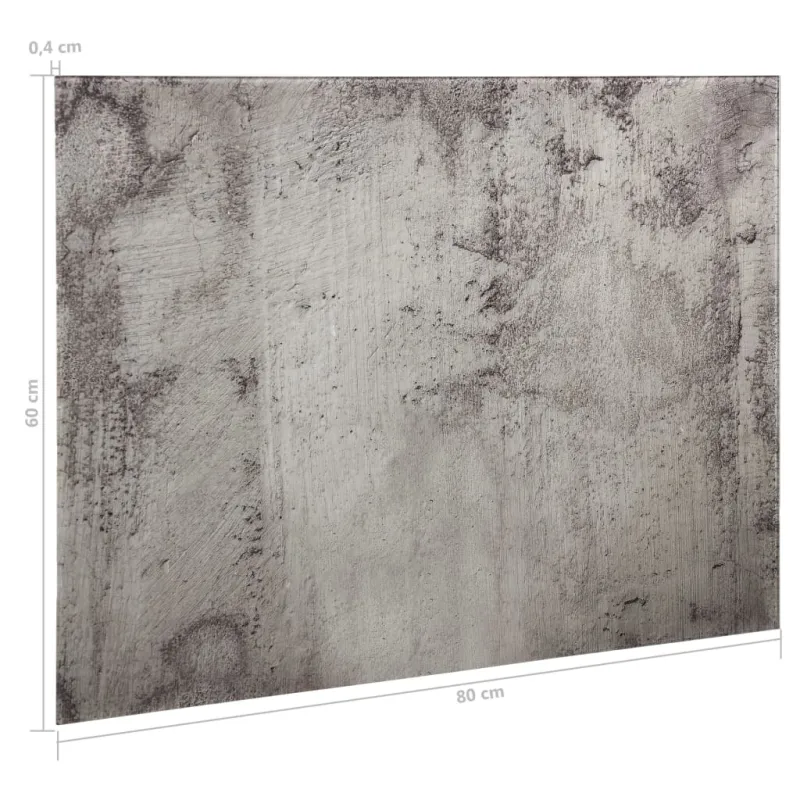 Prie sienos montuojama magnetinė lenta, 80x60cm, stiklas