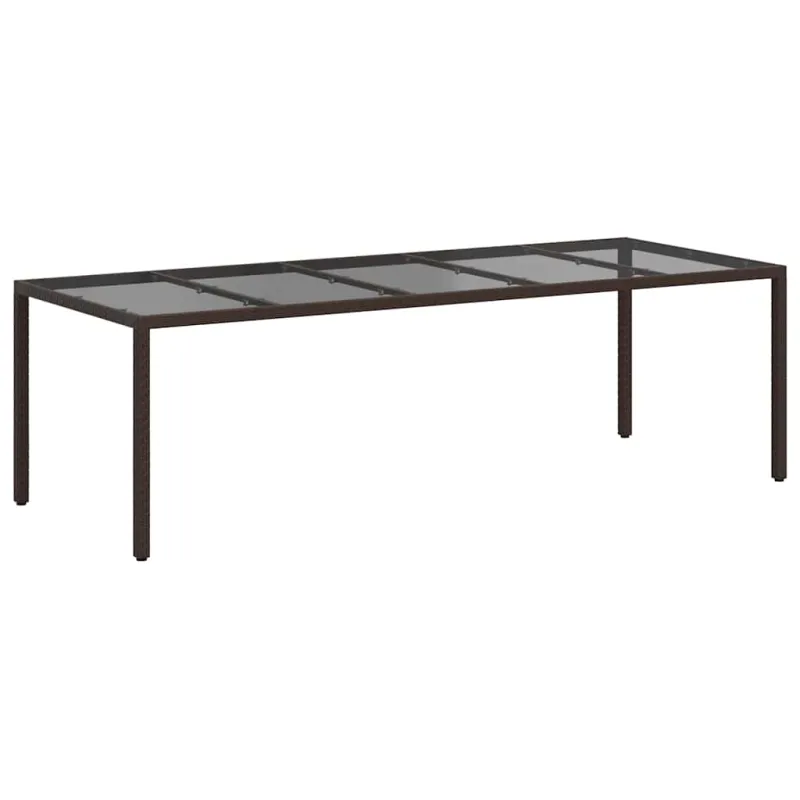 Soodanpöytä Ruda 250 x 100 x 75 cm, polyrattana
