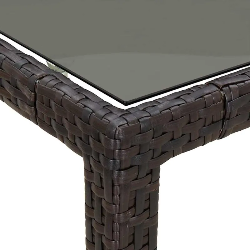 Soodanpöytä Ruda 250 x 100 x 75 cm, polyrattana
