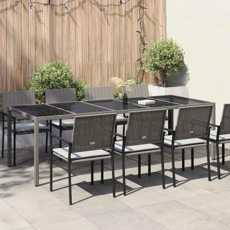 Sodo pöytäpiste Pilka 250 x 100 x 75 cm polyrataska